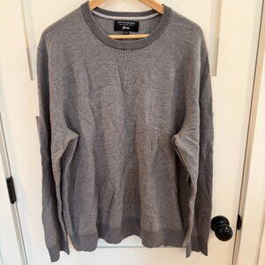 Banana Republic Men's Merino Wool sweater Size XL Harbor Grey